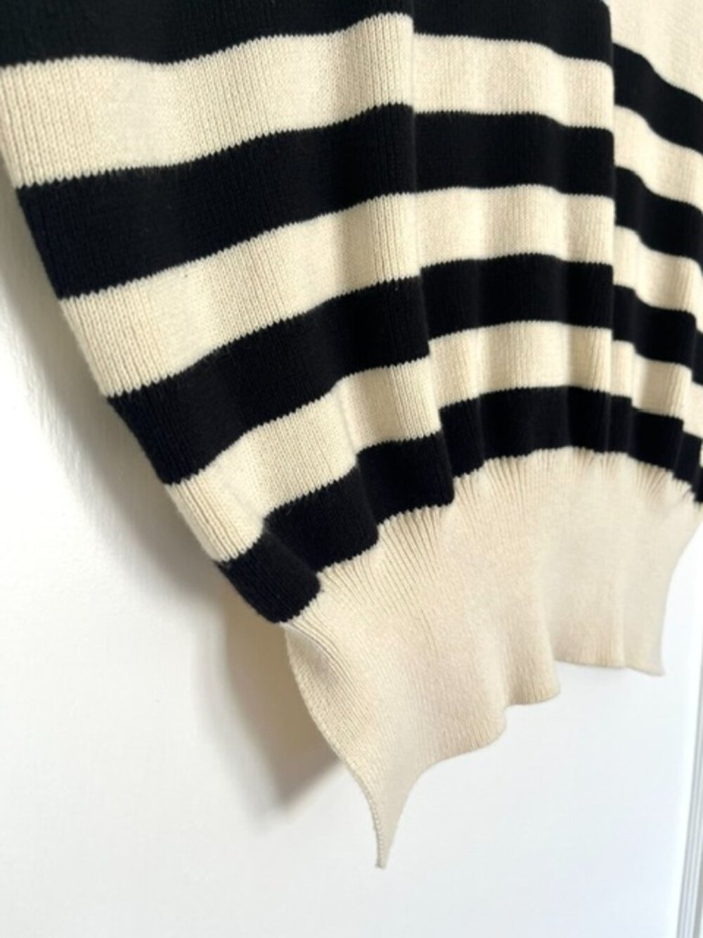 Maeve by Anthropologie Oversized Striped Short-Sleeve Sweater Vest | Size XS - Picture 6 of 7
